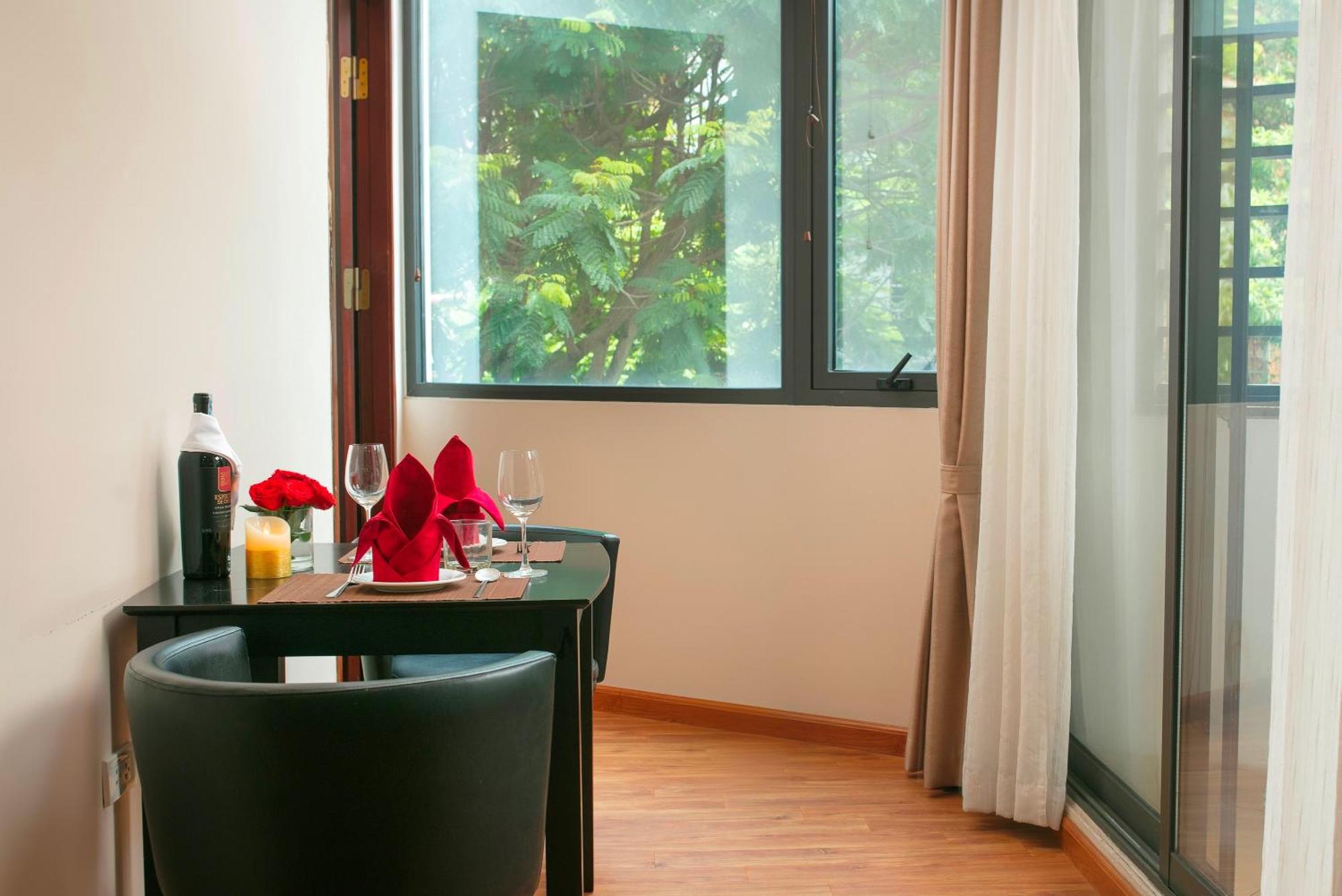 Hb Serviced Apartment - 12 Tran Quy Kien Hanoi Exterior foto
